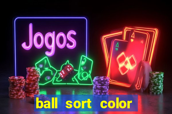 ball sort color water puzzle